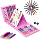 H&B 208 PCS Pink Art Set & Drawing kit for Kids