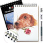 H&B 76 Colored Pencils & Sketchbook Drawing Kit