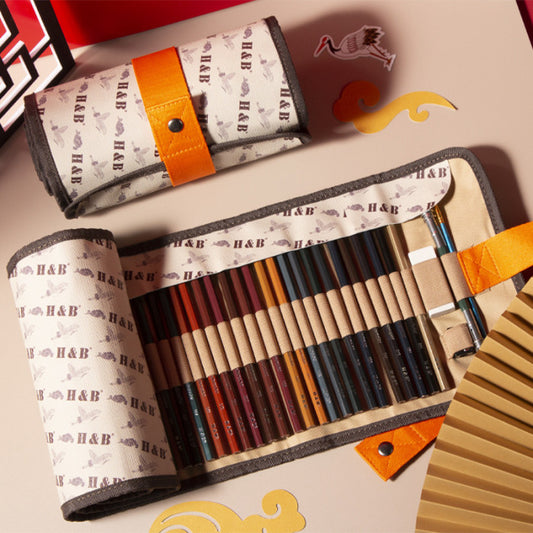H&B 72 Pcs Professional Watercolor Pencils Set Artist Grade