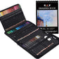 H&B 76 Colored Pencils & Sketchbook Drawing Kit