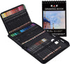 H&B 76 Colored Pencils & Sketchbook Drawing Kit
