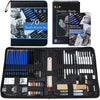 H & B 70 pcs Sketching Pencil Set with Sketchbook
