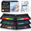 H&B Tin Box Oil Based Color Pencil Set 72 120 180 Colors Gift Box